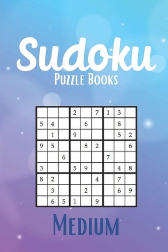 Sudoku Puzzle Books Medium For Adults, 200 Puzzles and Solutions, Medium Level, Perfect Gift For Brain and Sudoku Fan.