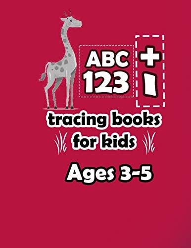 Tracing Books for Kids Ages 3-5 Tracing Letters Numbers for Preschool, Tracing Letters Practicing Workbook (142 Pages Kids Coloring Activity Books)