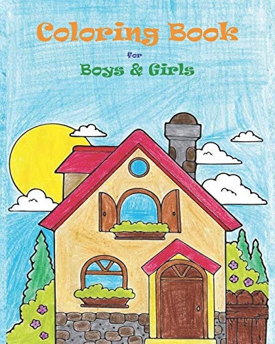 Coloring Book Coloring Book for Kids Girls and Boys (41 Pages)