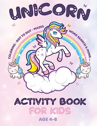 Unicorn Coloring Book for Kids Activity Magical Unicorn Coloring Book for Kids - Gift For Unicorn Lovers - For Kids Of All Ages ("8.5x11")