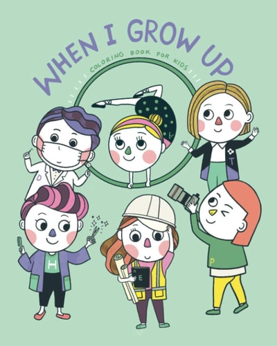 When I Grow Up ABC Careers Coloring Book for Kids