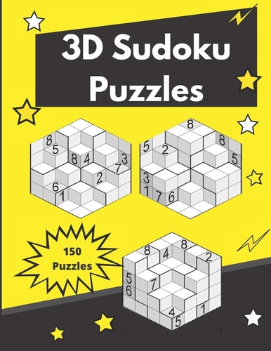 3D Sudoku Puzzles Isometric Sudoku for Adults