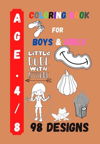 Coloring Book for Boys and Girls Kids Coloring Activity