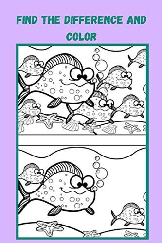 Find the Difference and Color of the Pictures Our Children Deserve to Mix Play and Drawing