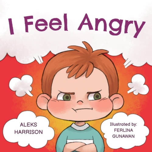 I Feel Angry Children's Picture Book about Anger Management for Kids Age 3 5
