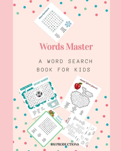 Words Master A Word Search Book for Kids