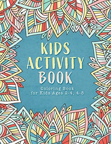 Kids Activity Book Alien Coloring Book for Toddlers, Kids Ages 2-4, 4-8, Early Learning, Preschool and Kindergarten