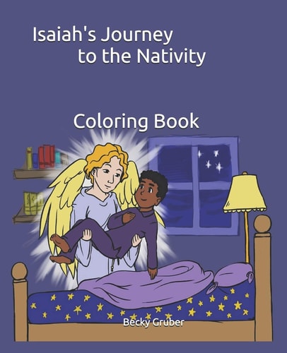 Isaiah's Journey to the Nativity Personalized Coloring Book