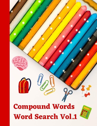 Compound Words Word Search Vol 1 English Grammar Puzzle Activity Book