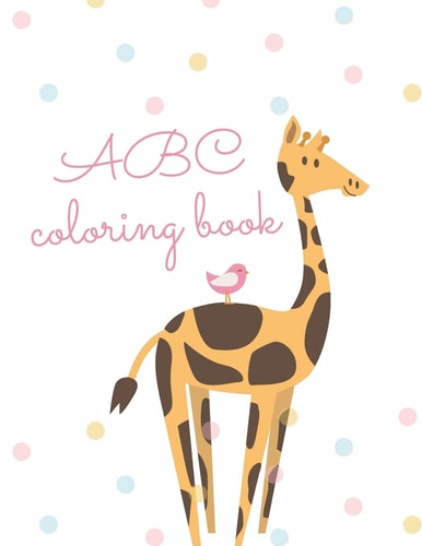 ABC Coloring Book Color Your First Alphabet & Numbers !