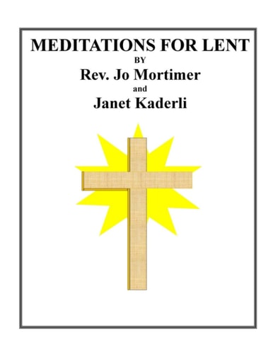 Meditations for Lent