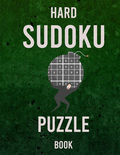 Hard Sudoku Puzzle Book 400 Challenging Sudoku Puzzles Hard to Extremely Hard - Brain Games - Relax and Solve