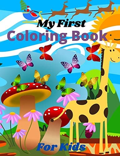 My First Coloring Book For Kids I Am Artist, Confident, Brave & Beautiful. Age 3-7 -US Edition- (Coloring Book For Kids)