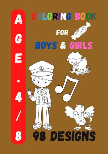 Coloring Book for Boys and Girls Kids Coloring Activity
