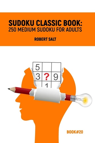Sudoku Classic Book: 250 Medium Sudoku for Adults Book#20