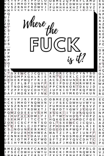 Where the Fuck is It? Word Search Volume 1