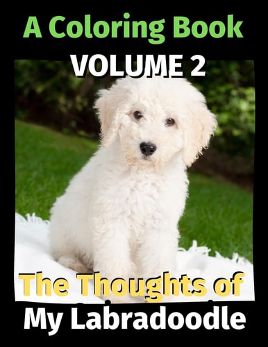 The Thoughts of My Labradoodle A Coloring Book Volume 2