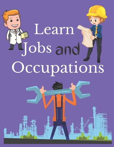 Learn Jobs and Occupations Jobs Coloring Book for Kids