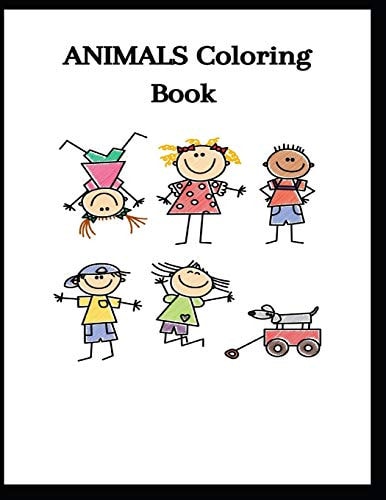 Coloring Book ANIMALS Coloring Book for Kids