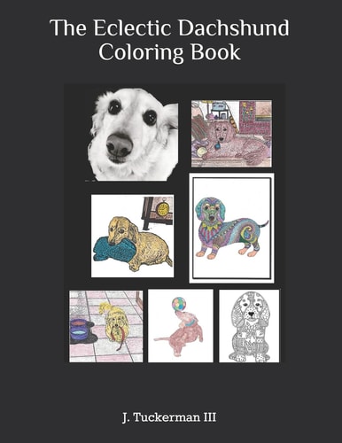 The Eclectic Dachshund Coloring Book For Adults