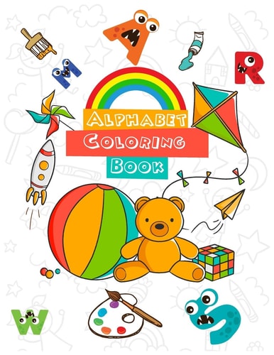 Alphabet Coloring Book Learn with Fun
