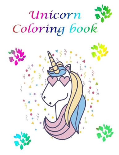 Unicorn Coloring Book Nice Coloring Book - 100 Magical Pages With Unicorns, For Kids Ages 4-8