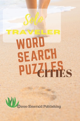 Solo Traveller Word Search Puzzles. Cities