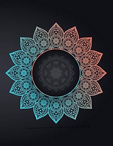 Islamic Geometry Coloring Book An Adult Coloring Book with Fun, Easy, and Relaxing Coloring Pages