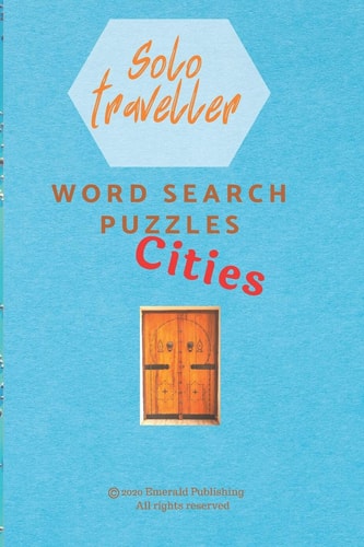 Solo Traveller Word Search Puzzles. Cities