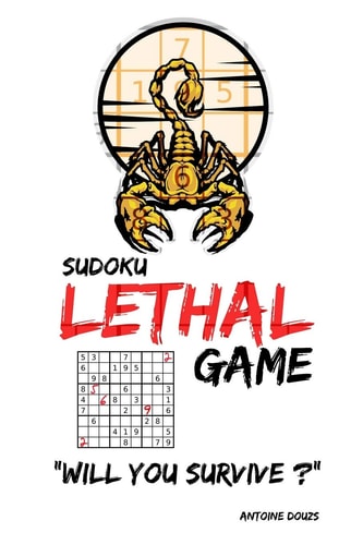 Sudoku Lethal Game Killer Sudoku Books for Adults - Sudoku Puzzle Books ( Best Gift Books on Logic )