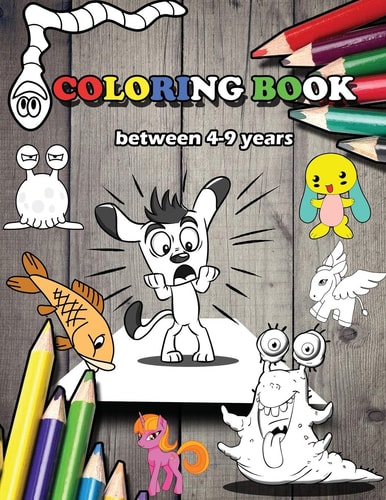 Coloring Book Between 4-9 Years