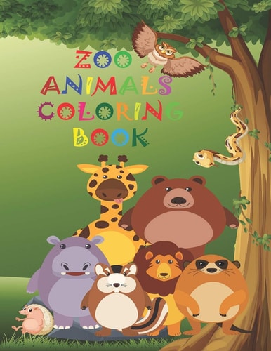 Zoo Animals Coloring Book Elegant Matt Cover 8,5 X 11 Inches Size Zoo, Domestic and Wild Animals Coloring Book is Packed 45 Coloring Pages Full of Kids' Favorite Animals
