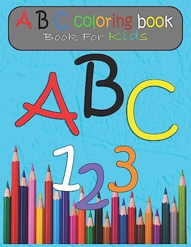 ABC Coloring Book ABC, Activity Books for Kids