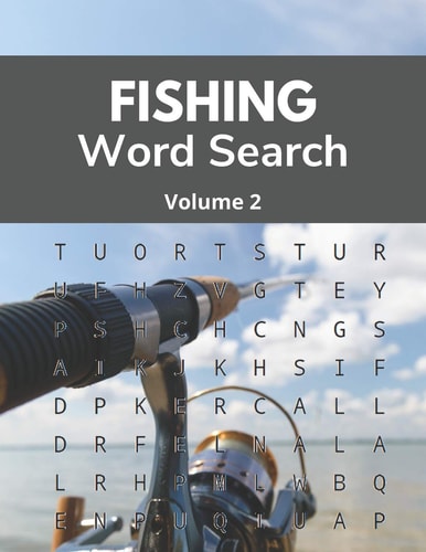 Fishing Word Search (Volume 2) Trivia Puzzle Book for Sport Fishing Lovers with Solutions