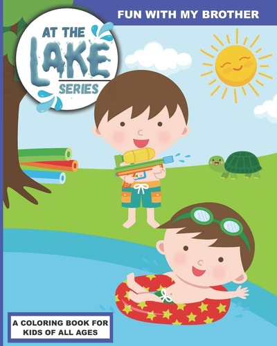 At the Lake Fun with My Brother