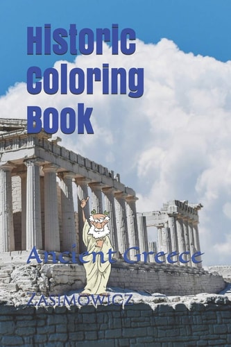 Historic Coloring Book Ancient Greece