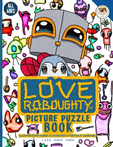 Love Roboughty Picture Puzzle Book
