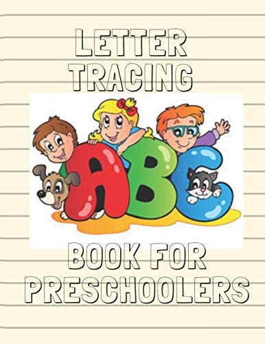 Letter Tracing Book For Preschoolers Practice for Kids, Line Tracing, Letters Alphabet Handwriting