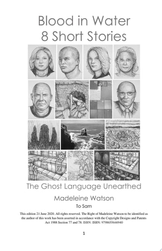 Blood in Water 8 Short Stories The Ghost Language Unearthed