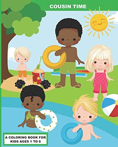 Cousin Time A Coloring Book for Preschoolers