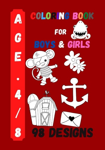 Coloring Book for Boys and Girls Kids Coloring Activity