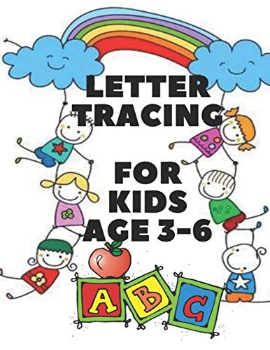 Letter Tracing For Kids Age 3-6 Alphabet Handwriting Practice Workbook (8,5x11)