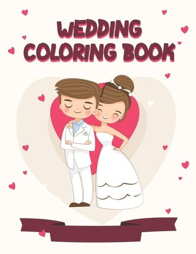 Wedding Coloring Book A Wedding Activity Book Adventure for Kids