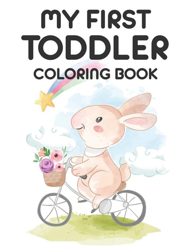 My First Toddler Coloring Book A Fun Coloring And Tracing Activity For Toddlers, Collections of Alphabets To Trace And Illustrations To Color