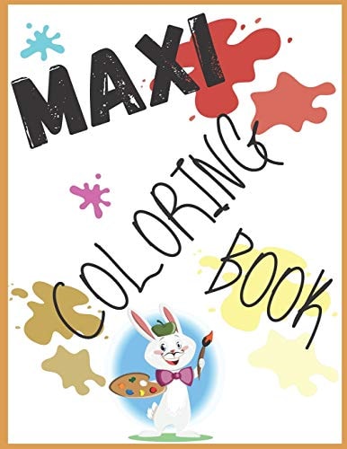 Maxi Coloring Book Coloring Book for Children, Activity Book, 194 Pages