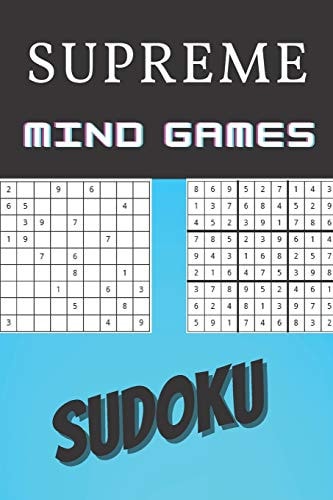 Supreme Mind Games Sudoku With Over 100 Sudoku Puzzles