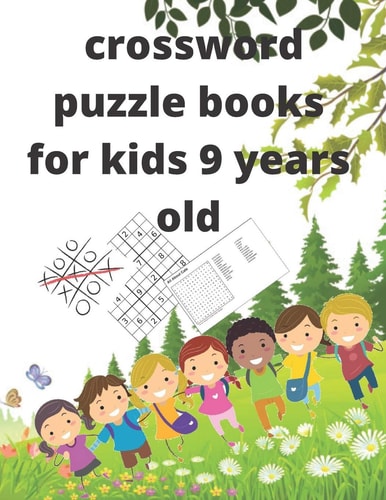 Crossword Puzzle Books for Kids 9 Years Old Easy Word Learning Activities for Kids Back to School Vocabulary Activities