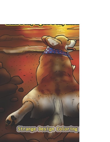 Snoots, Sploots and Derps An Adorable Coloring Book of Dogs for Adults and Kids. Perfect for Laughing, Relaxation and Stress Relief