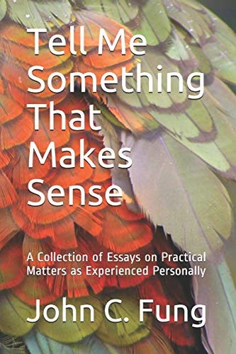 Tell Me Something That Makes Sense A Collection of Essays on Practical Matters As Experienced Personally