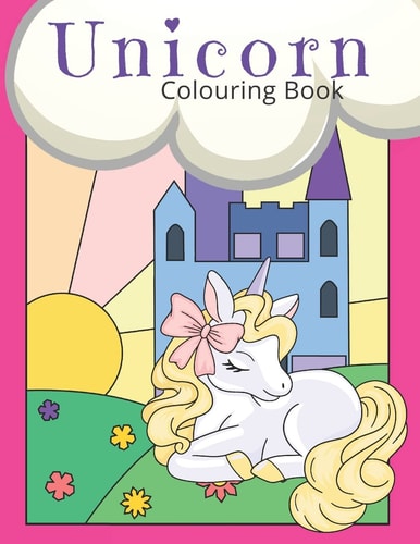 Unicorn Colouring Book Coloring Book for Kids